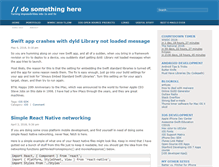 Tablet Screenshot of dosomethinghere.com